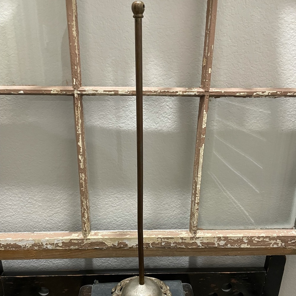 Vintage cast iron hat holder